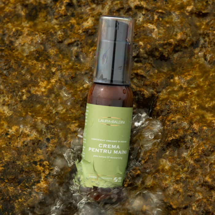 Crema hidratanta pentru maini PURA NATURA, 100% ingrediente naturale, ORGANIC & VEGAN, Laura Baldini, 50 ml [2]
