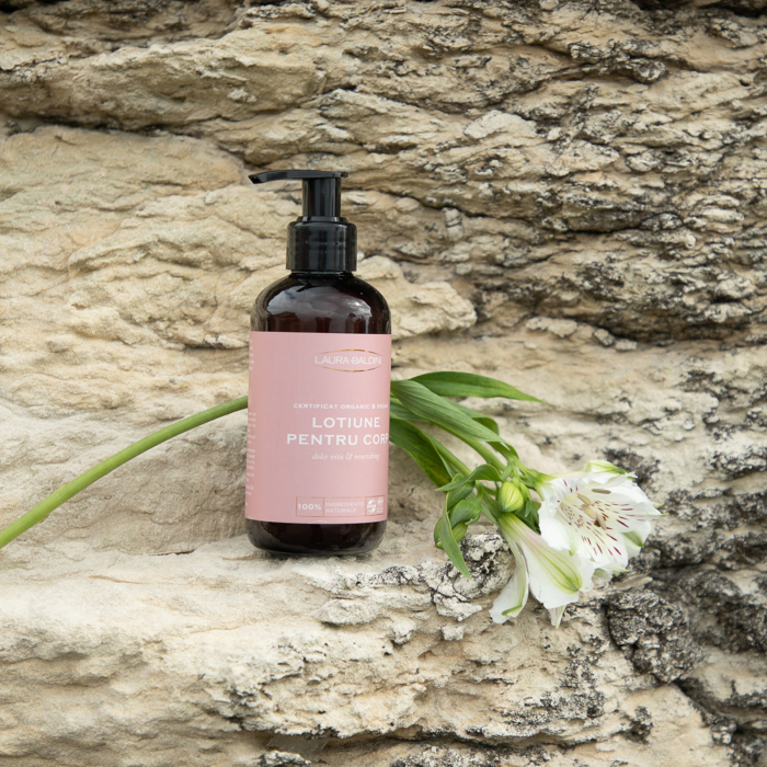 Lotiune nutritiva DOLCE VITA, 100% ingrediente naturale, ORGANIC & VEGAN, Laura Baldini, 200 ml [2]