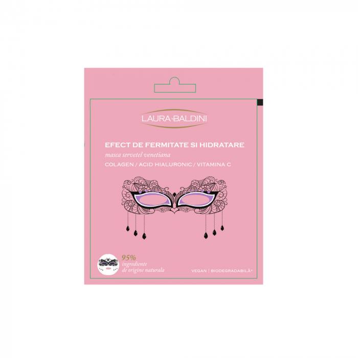 Masca servetel venetiana, 95% ingrediente naturale, VEGAN, Laura Baldini [1]