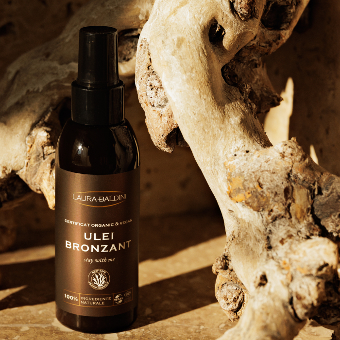 Ulei bronzant STAY WITH ME, 100% ingrediente naturale, ORGANIC & VEGAN & REEF SAFE, Laura Baldini, 125ml [8]