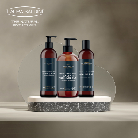 Balsam volumizant DEEP SECRETS, 99.5% ingrediente naturale, ORGANIC & VEGAN, Laura Baldini, 200 ml [5]