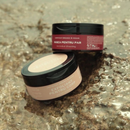 Exfoliant pentru corp GOOD VIBES, 100% ingrediente naturale, ORGANIC & VEGAN, Laura Baldini,  375ml [5]