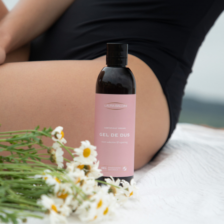 Gel de dus regenerant SWEET SEDUCTION, 98% ingrediente naturale, VEGAN, Laura Baldini, 250 ml [1]