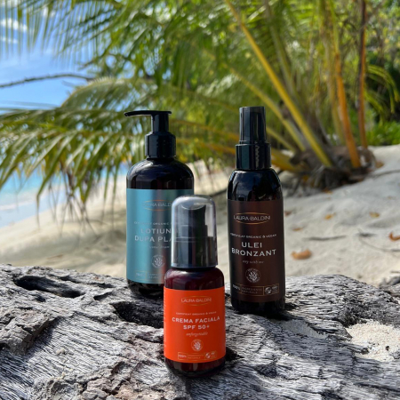 Lotiune dupa plaja COCONUT DREAM, 100% ingrediente naturale, ORGANIC & VEGAN & REEF SAFE, Laura Baldini, 250ml [6]