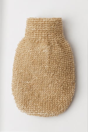 Accesorii - Manusa exfolianta din iuta si bumbac LEAF TOUCH