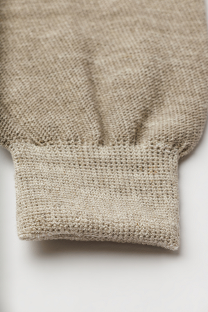 Manusa exfolianta din in si bumbac NATURAL HUGS [2]