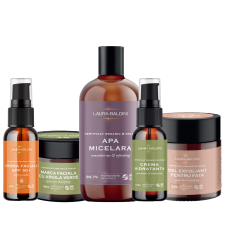 Rutine - Rutina hidratanta extinsa pentru fata, ORGANICA & VEGANA