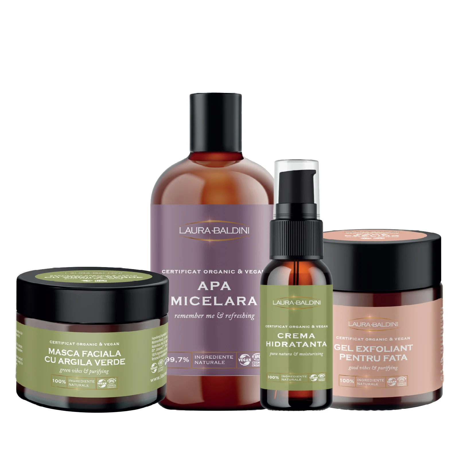 Rutine - Rutina hidratanta pentru fata, ORGANICA & VEGANA