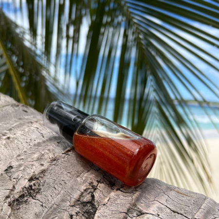 Ulei bronzant cu sclipici GOLDEN SANDS, 100% ingrediente naturale, ORGANIC & VEGAN & REEF SAFE, Laura Baldini, 50ml [9]