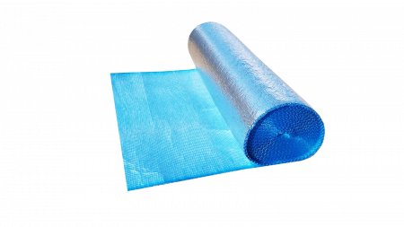 Izolatie acoperis - Folie bariera de vapori ISOFLEX ALU-LP LIGHT, Aluminizata cu perne de aer, 1,2 x 50 m, 60 mp