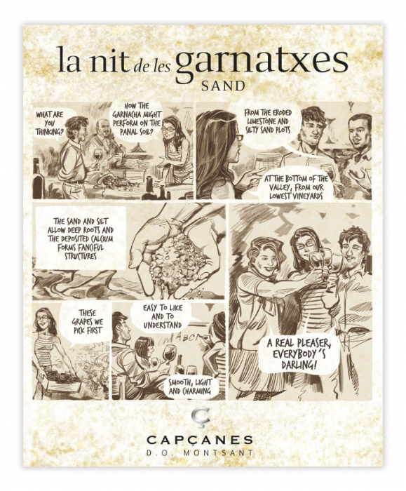 Vin Rosu La Nit de les Garnatxes Sand [3]