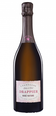 VIN ROSE - CHAMPAGNE DRAPPIER BRUT NATURE ROSE BIO 750 ML