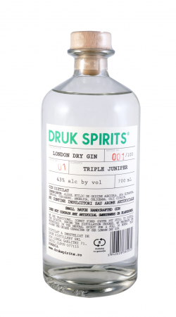 GIN - GIN LONDON DRY IMBUTELIAT 43% 700 ML