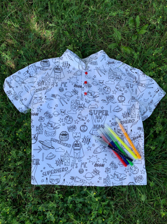 Camasi - Cămașă Color Me Super-Eroi