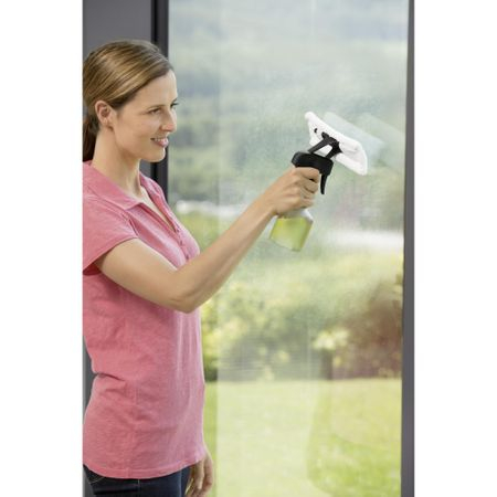 Aspirator pentru ferestre Karcher WV 2 Plus, Acumulator Li-Ion, 3.6 V, 0.1 l, Galben/Negru + Recipient pulverizare [3]