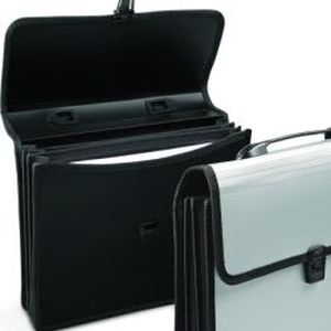Servieta din plastic cu 3 compartimente -Negru [2]