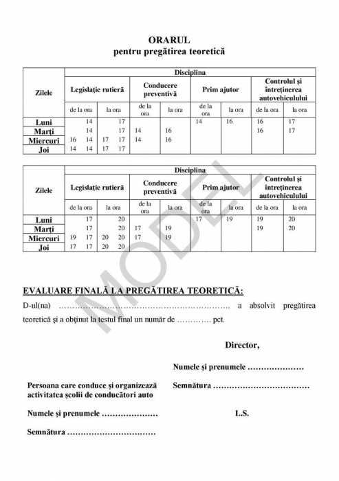 Caietul cursantului A5 - pt Scoala de sofer, set 25buc [4]