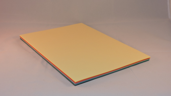 Carton color A4 160gr - 50 COLI mixt 10 culori [2]