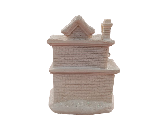 Casuta alba cu LED 6*7*10 cm [4]