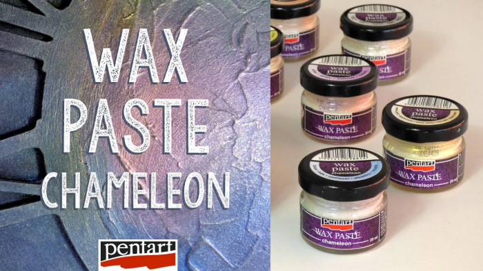 Pasta ceara chameleon 20 ml- aur alb [2]