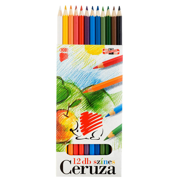 Creioane color felxibile ICO 12buc/set [1]