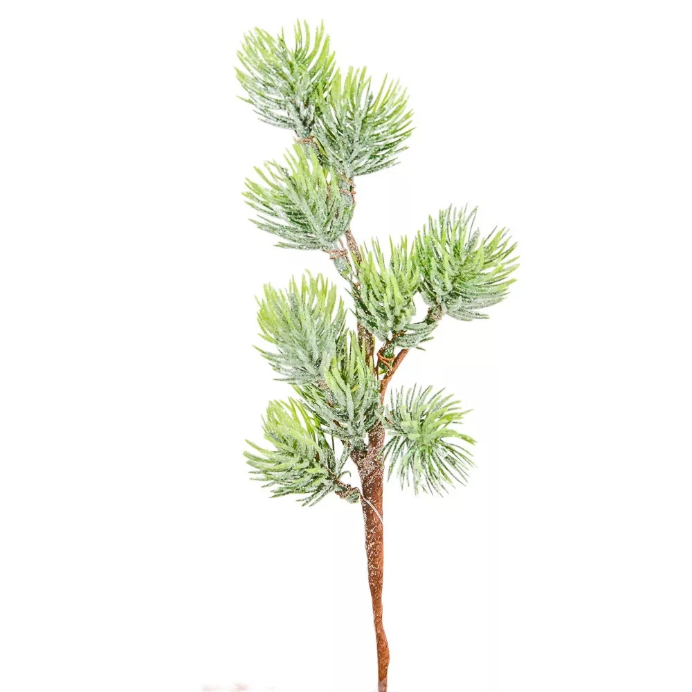 Crenguta artificiala delicata cu sclipici, 16 cm [1]