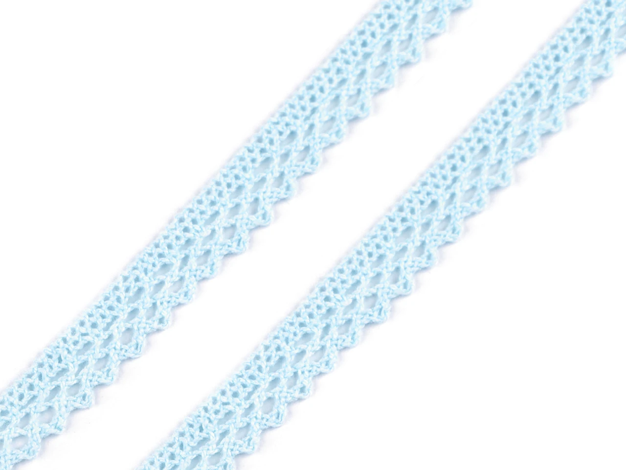 Dantela din bumbac 1.2 cm latime, rola 5m [2]