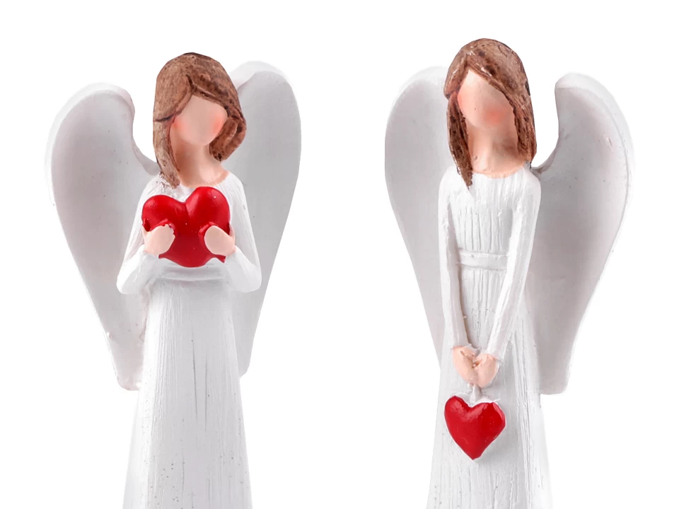 Figurina ingeras cu inimioara 10 cm [2]