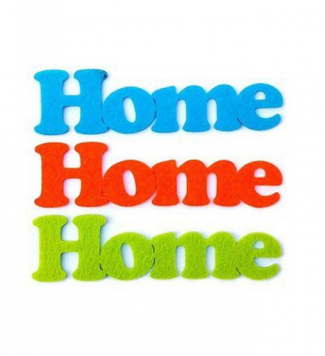 Figurine din fetru- "Home" (3 buc/set) [1]