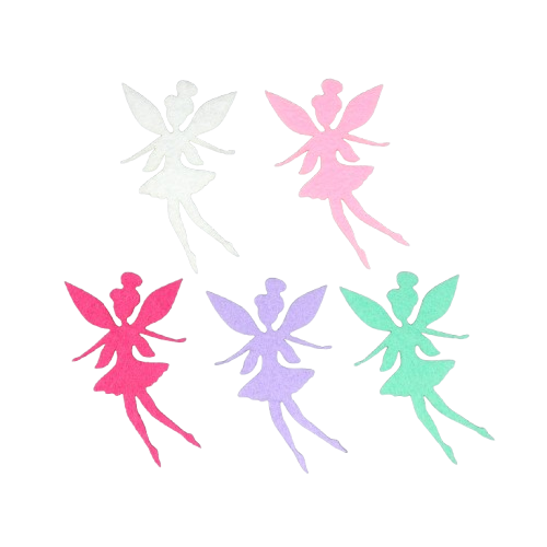 Figurine din fetru- zane 6.5 cm (5buc/set) [1]