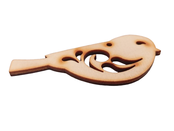 Figurine din lemn- pasare 8 cm [3]