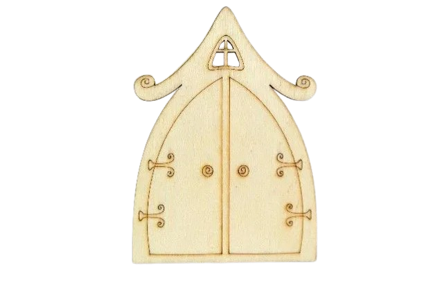 Figurine din lemn - usa de zane 15 x 11cm [1]