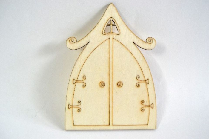 Figurine din lemn - usa de zane 15 x 11cm [1]