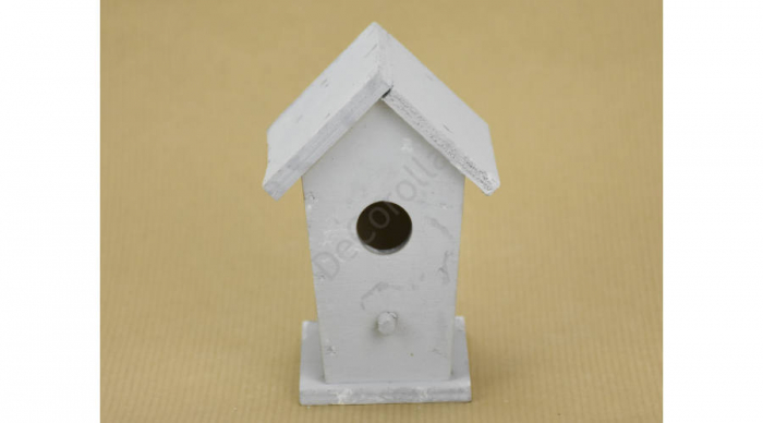 Hranitoare de pasari decorativa 10 cm- gri [2]