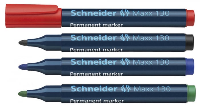 Marker Permanent SCHNEIDER 130 - varf 1-3mm rotund [2]
