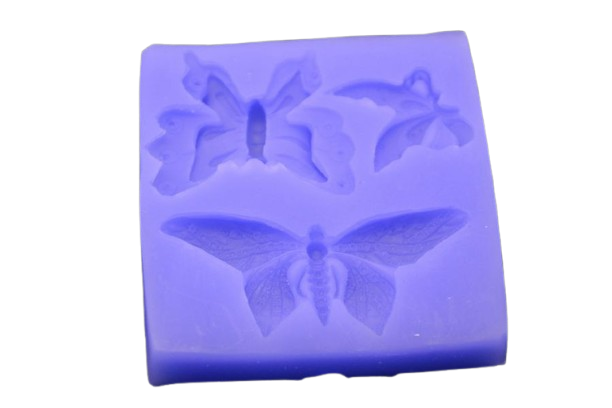 Matrita modelaj din silicon- 3 fluturi [1]