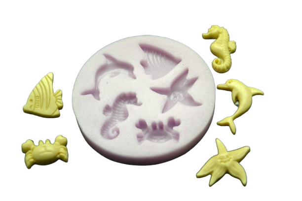 Matrita modelaj din silicon - animale marine [3]