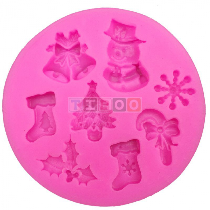 Matrita modelaj din silicon- Craciun T0130 [5]