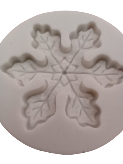 Matrita modelaj din silicon- fulg de nea 6 cm [3]