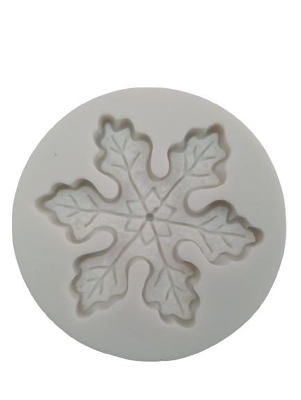 Matrita modelaj din silicon- fulg de nea 6 cm [2]