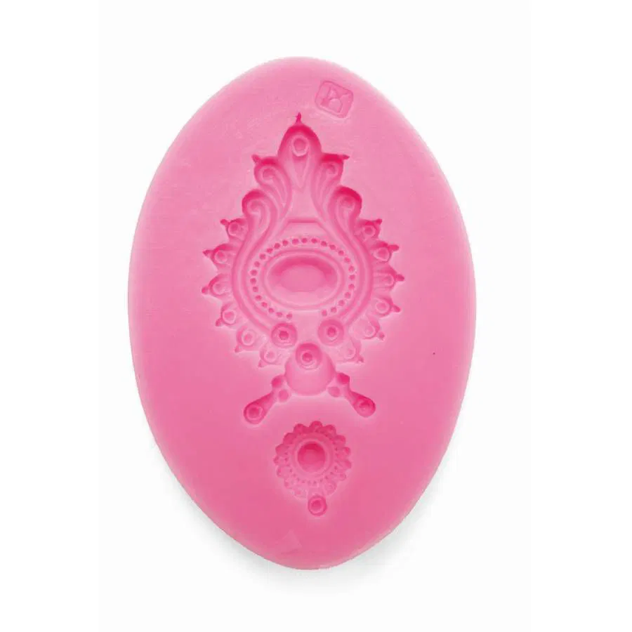 Matrita modelaj din silicon- medalion [1]