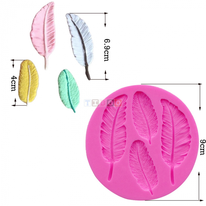 Matrita modelaj din silicon- Pene [4]