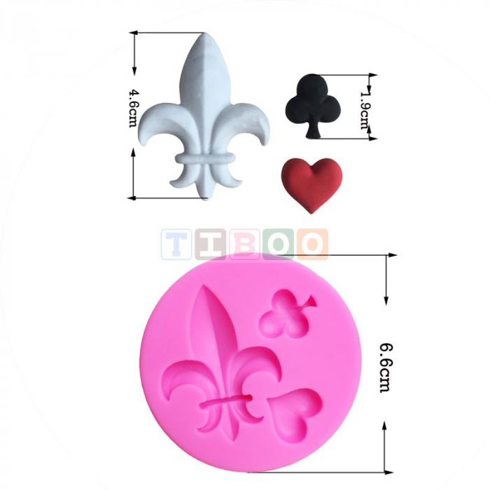 Matrita modelaj din silicon- Trei forme T0953 [4]