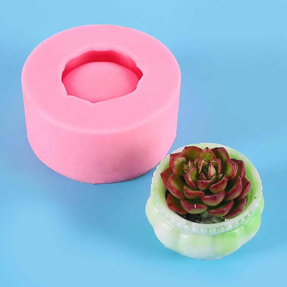 Matrita turnare din silicon- Ghiveci mini [3]