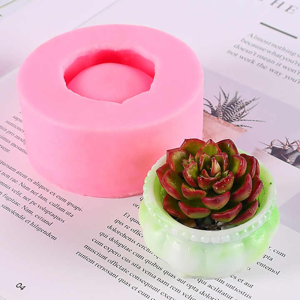 Matrita turnare din silicon- Ghiveci mini [2]