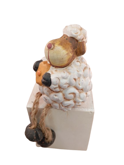 Oita din ceramica cu floare 9 cm [3]