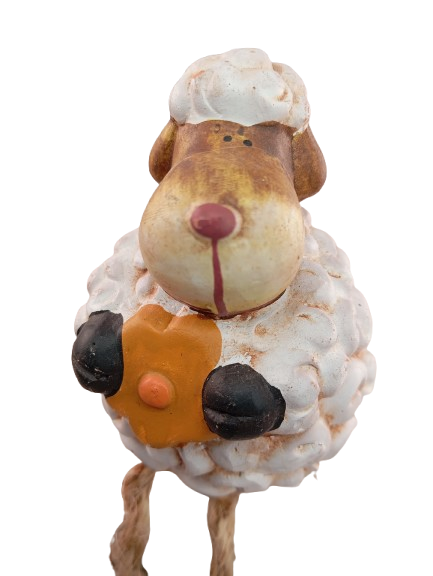 Oita din ceramica cu floare 9 cm [4]