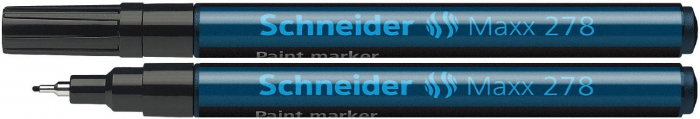 Paint marker Schneider 278 - varf 0.8mm - auriu argintiu si diverse culori [2]