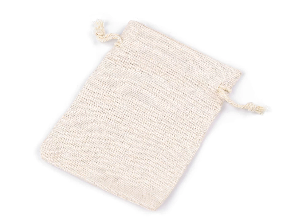 Saculet din panza de in 9 x 12 cm [2]