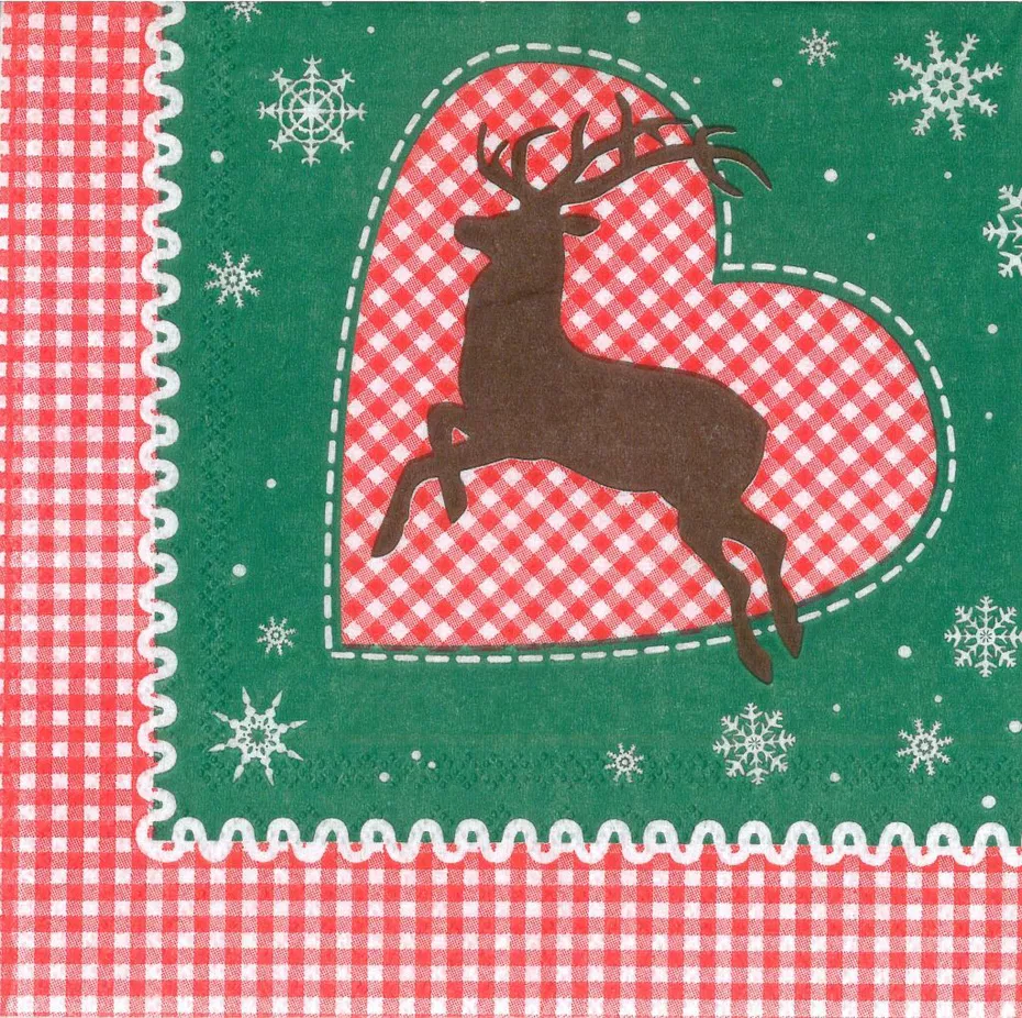 Servetel decorativ rustic 25 x 25 cm [1]